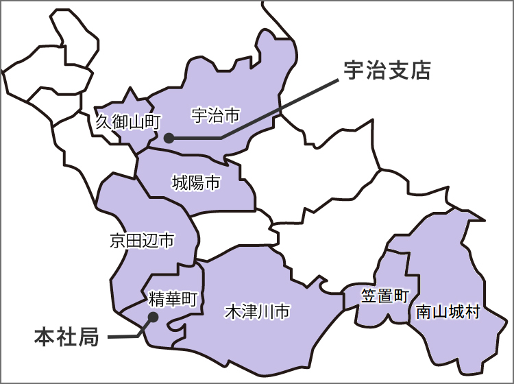 周辺地域地図